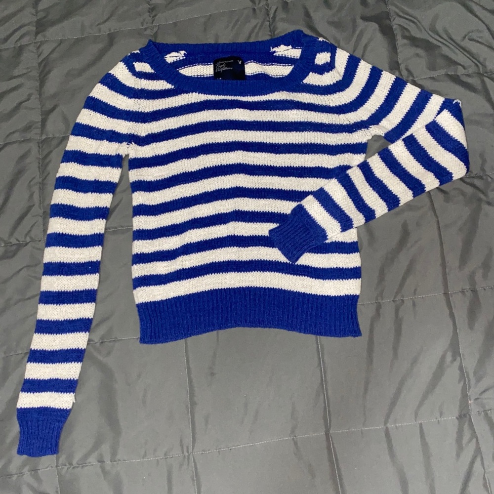 American Eagle striped sweater